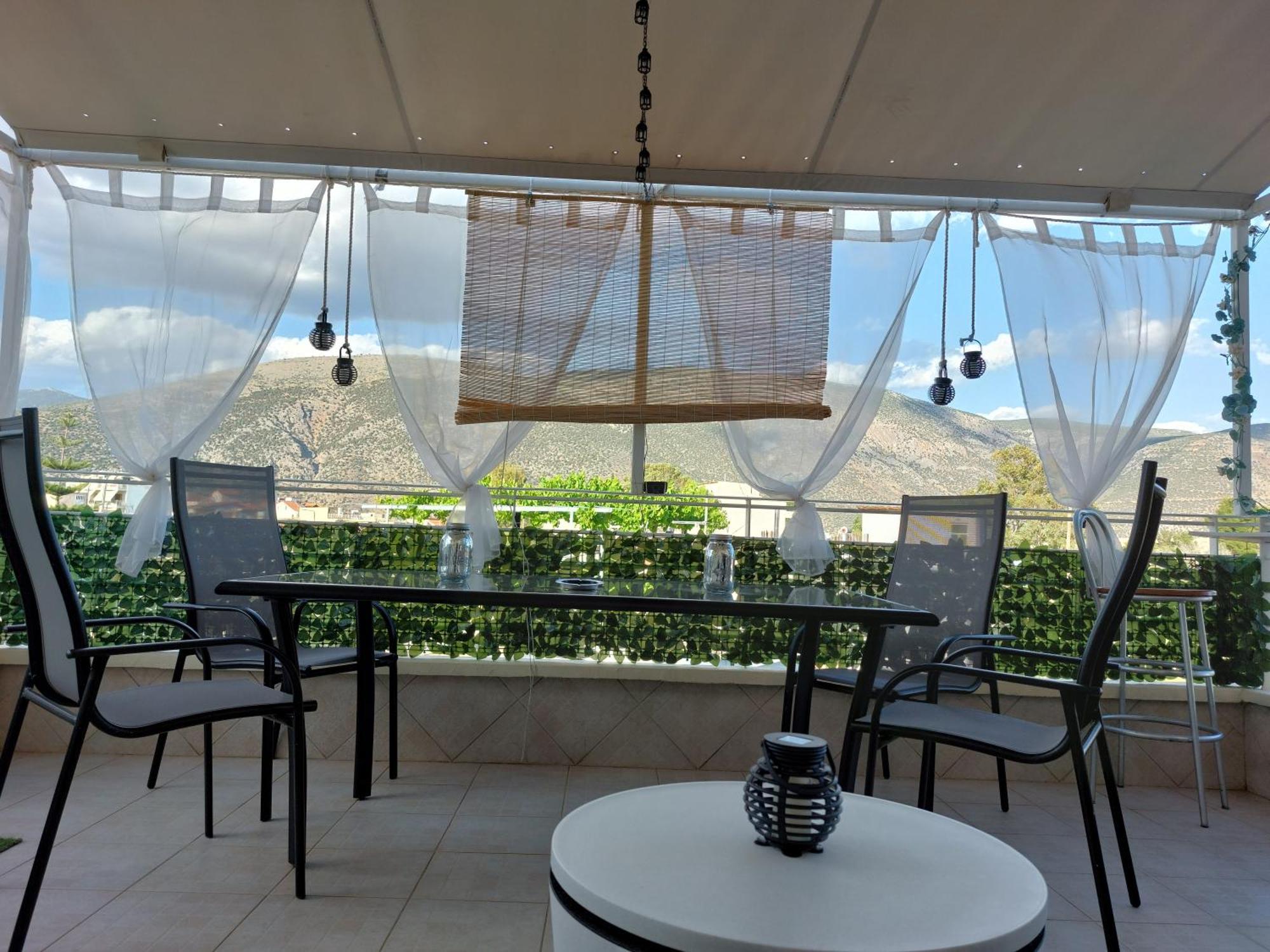 Apartamento Delphitea Philoxenia Exterior foto